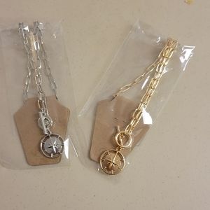 Compass necklace